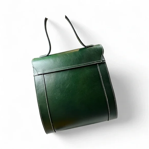 Valentino Dark Green Leather and suede Bag-brand new no tag - Picture 2 of 16